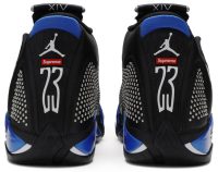 Supreme x Air Jordan 14 Retro ‘Black Varsity Royal’ BV7630-004