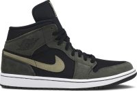 Wmns Air Jordan 1 Mid ‘Olive’ BQ6472-030