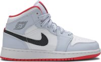 Air Jordan 1 Mid GS ‘Half Blue’ 555112-400