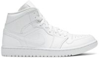 Air Jordan 1 Mid ‘Triple White’ 554724-130