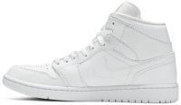 Air Jordan 1 Mid ‘Triple White’ 554724-130