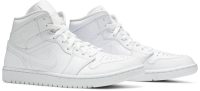 Air Jordan 1 Mid ‘Triple White’ 554724-130