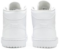 Air Jordan 1 Mid ‘Triple White’ 554724-130