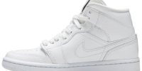 Air Jordan 1 Mid ‘White Snakeskin’ BQ6472-110