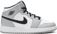 Air Jordan 1 Mid GS ‘Light Smoke Grey’ 554725-092