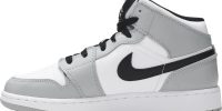 Air Jordan 1 Mid GS ‘Light Smoke Grey’ 554725-092