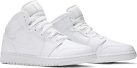 Air Jordan 1 Mid GS ‘Triple White’ 554725-130