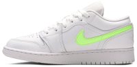 Air Jordan 1 Low GS ‘White Neon’ CW7035-100