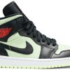 Wmns Air Jordan 1 Mid SE ‘Black Barely Volt’ CV5276-003