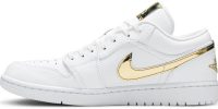 Wmns Air Jordan 1 Retro Low ‘White Metallic Gold’ CZ4776-100