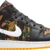 Air Jordan 1 Mid Gets Swathed in Geometric Prints DC7294-600