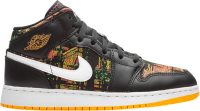 Air Jordan 1 Mid GS ‘Black Laser Orange’ 555112-003