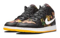 Air Jordan 1 Mid GS ‘Black Laser Orange’ 555112-003