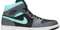 Air Jordan 1 Mid ‘Grey Aqua’ 554724-063