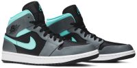 Air Jordan 1 Mid ‘Grey Aqua’ 554724-063