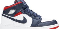 Air Jordan 1 Mid GS ‘USA Olympic’ BQ6931-104