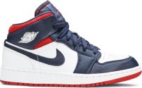 Air Jordan 1 Mid GS ‘USA Olympic’ BQ6931-104