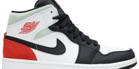 Air Jordan 1 Mid SE ‘Red Black Toe’ 852542-100