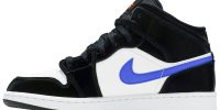 Air Jordan 1 Mid GS ‘Black Racer Blue’ 554725-084