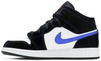 Air Jordan 1 Mid GS ‘Black Racer Blue’ 554725-084