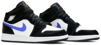 Air Jordan 1 Mid GS ‘Black Racer Blue’ 554725-084