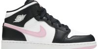 Air Jordan 1 Mid ‘White Light Arctic Pink’ 555112-103