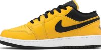 Air Jordan 1 Low GS ‘University Gold Black’ 553560-700