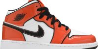 Air Jordan 1 Mid SE GS ‘Turf Orange’ BQ6931-802