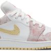 Air Jordan 1 Low GS ‘White Gym Red’ 553560-118