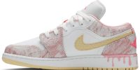 Air Jordan 1 Low GS ‘Strawberry Ice Cream’ CW7104-601