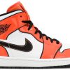 Air Jordan 1 Mid SE ‘White Laser Orange’ CV5276-107