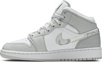 Air Jordan 1 Mid SE GS ‘Swoosh Logo-Grey Camo’ DD3235-100