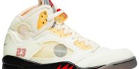 Off-White x Air Jordan 5 Retro SP ‘Sail’ DH8565-100