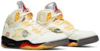 Off-White x Air Jordan 5 Retro SP ‘Sail’ DH8565-100