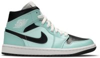 Wmns Air Jordan 1 Mid ‘Aqua Black’ BQ6472-300