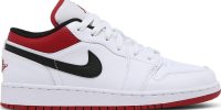 Air Jordan 1 Low GS ‘White Gym Red’ 553560-118