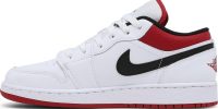 Air Jordan 1 Low GS ‘White Gym Red’ 553560-118