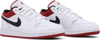 Air Jordan 1 Low GS ‘White Gym Red’ 553560-118