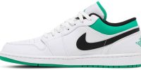 Air Jordan 1 Low ‘White Lucky Green’ 553558-129