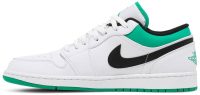 Air Jordan 1 Low ‘White Lucky Green’ 553558-129