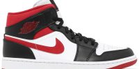 Air Jordan 1 Mid ‘Black Gym Red’ 554724-122