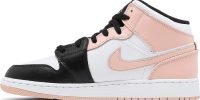 Air Jordan 1 Mid GS ‘Crimson Tint’ 554725-133