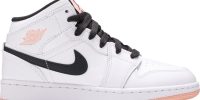 Air Jordan 1 Mid GS ‘White Arctic Orange’ 554725-180