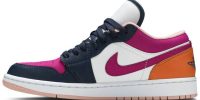 Wmns Air Jordan 1 Low SE ‘Mismatched-Purple Magenta’ DJ4342-400