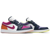 Wmns Air Jordan 1 Low SE ‘Mismatched-Purple Magenta’ DJ4342-400