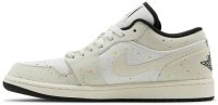 Air Jordan 1 Low ‘Brushstroke Swoosh-Paint Splatter’ DM3528-100