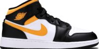 Air Jordan 1 Mid GS ‘Black University Gold’ 554725-177