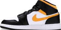 Air Jordan 1 Mid GS ‘Black University Gold’ 554725-177