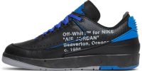 Off-White x Air Jordan 2 Retro Low SP ‘Black Royal’ DJ4375-004