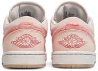 Air Jordan 1 Low White Pink Grey Shoes DM5443-666